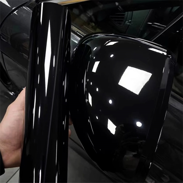 Pel&iacute;cula de cambio de color de coche negro